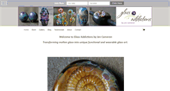 Desktop Screenshot of glassaddictions.com